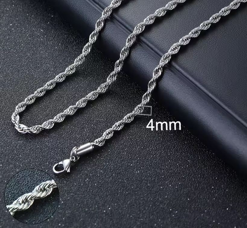 HYVALO | Modernt halsband med rep länkar