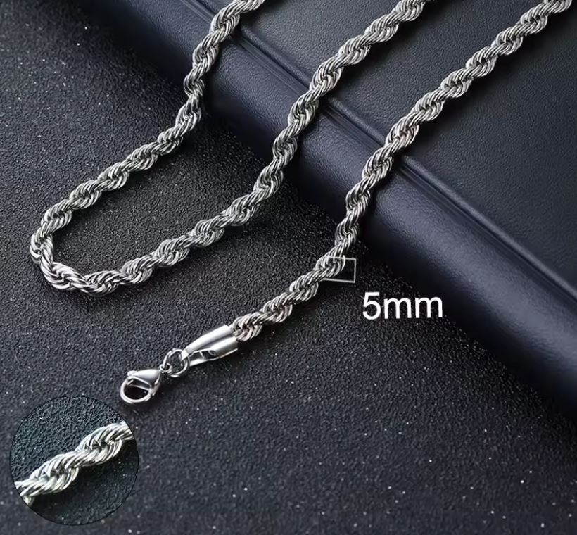 HYVALO | Modernt halsband med rep länkar
