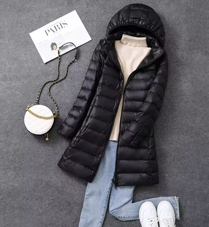 HYVALO | Pufferjacka i trenchstil