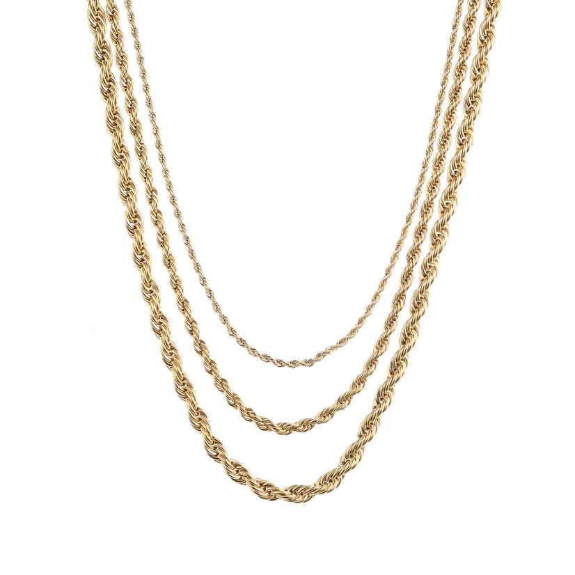 HYVALO | Modernt halsband med rep länkar
