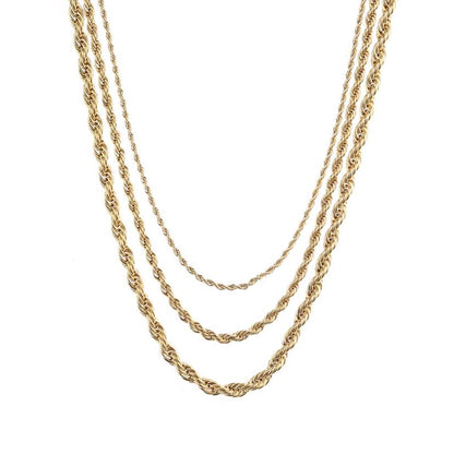 HYVALO | Modernt halsband med rep länkar