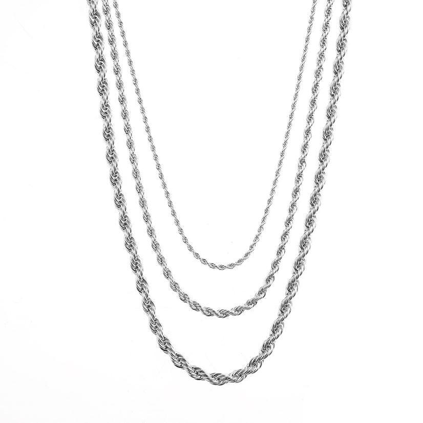 HYVALO | Modernt halsband med rep länkar