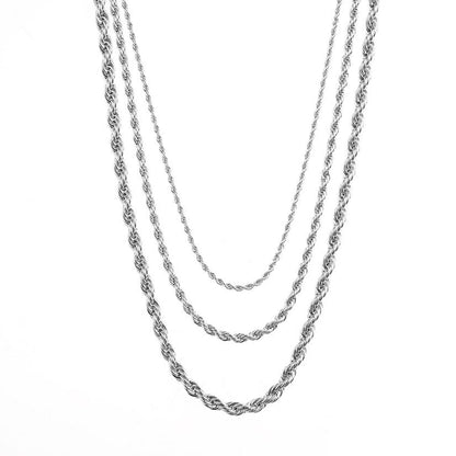 HYVALO | Modernt halsband med rep länkar
