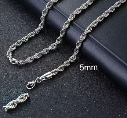 HYVALO | Modernt halsband med rep länkar