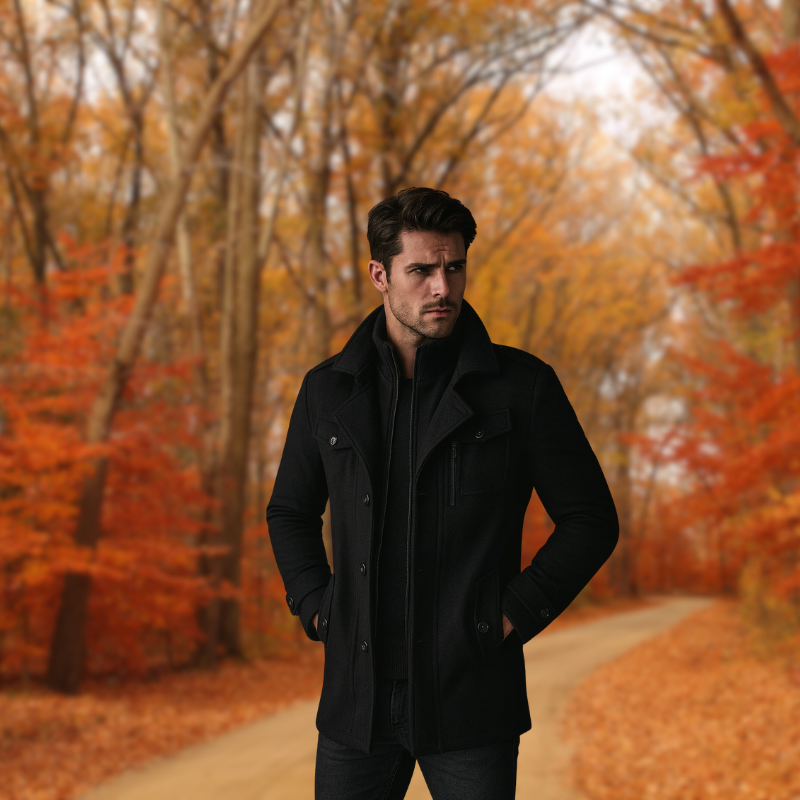 HYVALO | Tvådelad termisk ullkappa