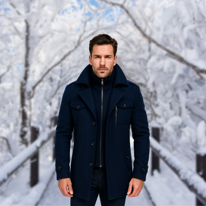 HYVALO | Tvådelad termisk ullkappa