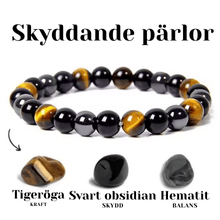 HYVALO | Trippel skyddande pärlarmband